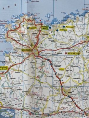 Blay Foldex - Carte - Breizh, Bretagne (carte routière en langue bretonne)