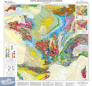 Editions B.R.G.M - Carte Géologique de la France (pliée)