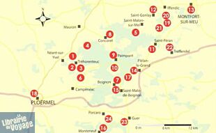 Editions Ouest-France - Guide de randonnées - 24 balades - Brocéliande, une forêt mystérieuse