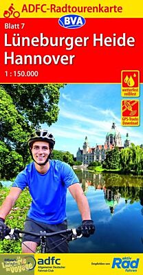 BVA Verlag - Carte indéchirable n°7 - Lüneburger Heide Hannover