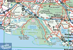 I.G.N - Collection Carte Top 75 - n°33 - Camargue - Alpilles