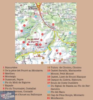 Monhelios éditions - Guide de randonnées - Campan (21 topos, 40 sommets)