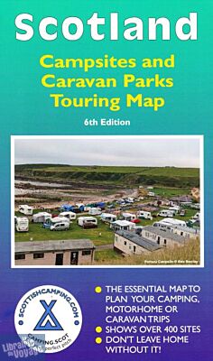 Scottishcamping.com Publishing - Carte - Scotland Campsites and Caravan Parks (Campings en Écosse)