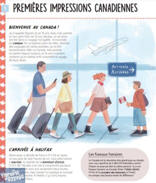 Editions Assimil - Livre jeunesse - Bienvenue au Canada (mon voyage au nord de l'amérique)