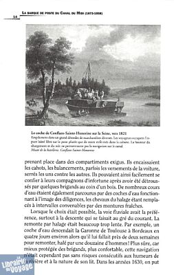 Empreinte éditions - Analyse historique - La Barque de Poste du canal du Midi (1673-1858)