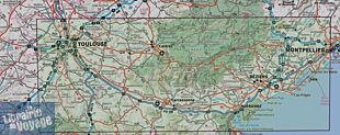 I.G.N - Carte - Collection Découverte des chemins - Canal du Midi (De Toulouse à l'étang de Thau)