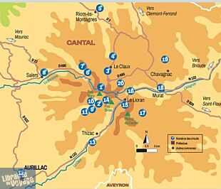 Chamina - Guide de randonnées - Cantal coeur de massif (Collection les incontournables) 2023