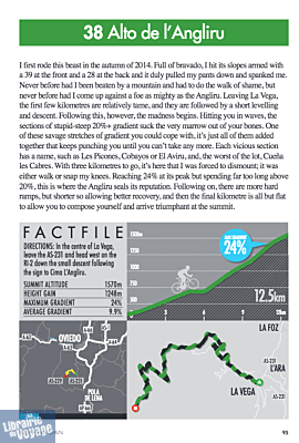 Vertebrate Publishing - Guide en anglais - 100 Greatest Cycling Climbs of Spain