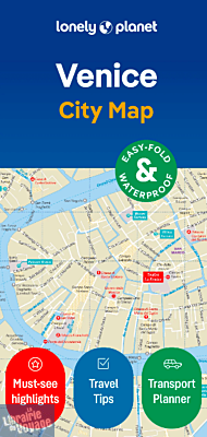 Lonely Planet - Plan de ville (en anglais) - Venice city map (Venise)