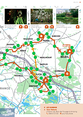 Editions racine - Guide - Une journée à vélo en Belgique (les 25 plus beaux circuits XL)