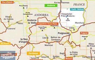 Editions Alpina - Carte de randonnées - Carlit - Bollosa - Alta cerdanya - Capcir - Arieja