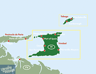 Freytag & Berndt - Carte de Trinidad & Tobago