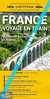 Cartotrain - Carte de France - Voyage en train
