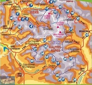 Chamina - Guide de randonnées - Les 40 plus beaux lacs des Ecrins