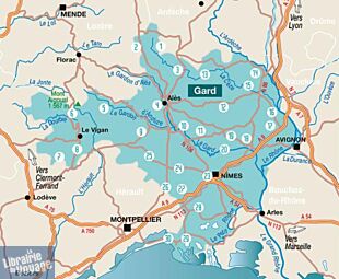 Chamina - Guide de randonnées - Gard, les 30 plus beaux sentiers