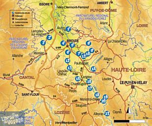 Chamina - Guide de randonnées - Gorges de l'Allier et autour de Brioude (Collection les incontournables)