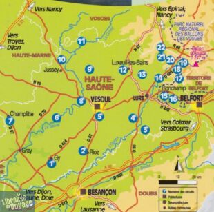 Chamina - Guide de randonnées - Haute-Saône