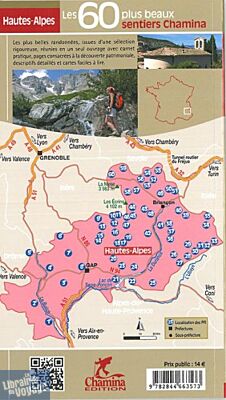 Chamina - Guide de Randonnées - Hautes-Alpes - Les 60 plus beaux sentiers