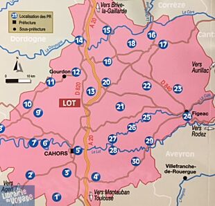 Chamina - Guide de randonnées - Les 30 plus beaux sentiers - Lot