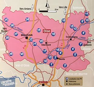 Chamina - Guide de randonnées - Les 30 plus beaux sentiers - Oise