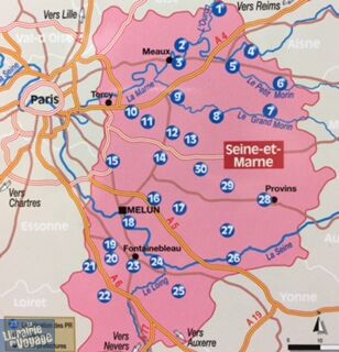 Chamina - Guide de randonnées - Les 30 plus beaux sentiers - Seine-et-Marne