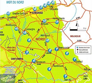 Chamina - Guide de Randonnées - Nord - Flandre Maritime