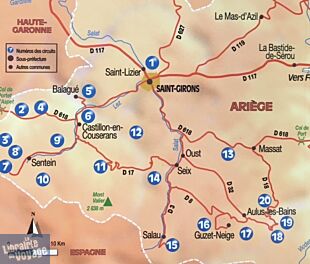 Chamina - Guide de randonnées - Pyrénées Ariégeoises - Le Couserans (Collection les incontournables)