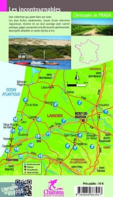 Chamina - Guide de randonnées - Sud Landes (Collection les incontournables)