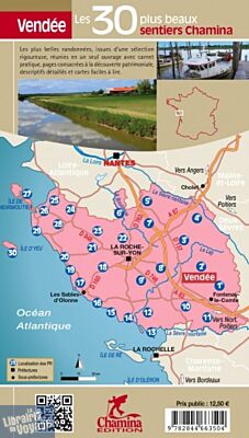 Chamina - Guide de randonnées - Vendée - Les 30 plus beaux sentiers