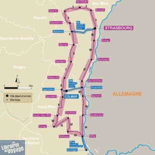 Chamina - Guide de randonnées à Vélo - L'Alsace à vélo (le tour et ses variantes)