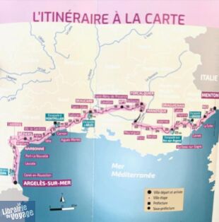 Chamina - Guide de randonnées à Vélo - Eurovélo 8 - La Méditérannée à vélo (d'Argelès-sur-mer à Menton)