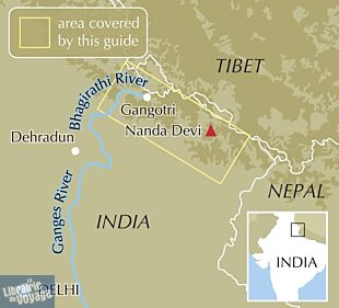 Cicerone - Guide de randonnées (en anglais) - Trekking in the Indian Himalayas (8 treks in Uttarakhand - Nanda Devi Sanctuary, Shivling and Gaumukh, the source of the Ganges)