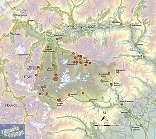 Cicerone - Guide de randonnées (en anglais) - Walking Gran Paradiso national park (30 day walks in the Aosta Valley and Piedmont)