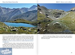 Cicerone - Guide de randonnées (en anglais) - Walking Gran Paradiso national park (30 day walks in the Aosta Valley and Piedmont)