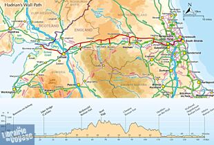 Cicerone - Guide de randonnées (en anglais) - Walking Hadrian's Wall Path (two-way trail guide)