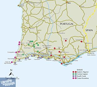Cicerone - Guide de randonnées (en anglais) - Walking in the Algarve (32 walks in the south of Portugal including Serra de Monchique and Costa Vicentina)