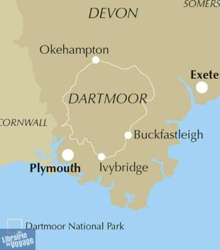 Cicerone - Guide de randonnées (en anglais) - Walking on Dartmoor (40 walks in Dartmoor national park including a Ten Tors walk)