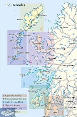Cicerone - Guide de randonnées à vélo (en anglais) - Cycling in the Hebrides (island touring and day rides including The Hebridean Way)