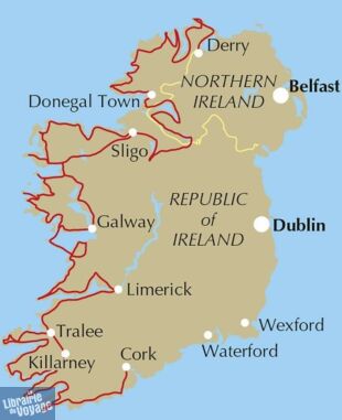 Cicerone - Guide de randonnées à vélo (en anglais) - Cycling the wild atlantic way and western Ireland (Irlande)