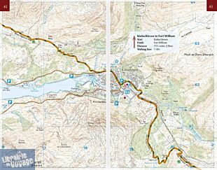 Cicerone - Petit atlas de randonnées - West Highland Way map booklet