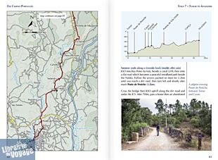 Cicerone - Guide de randonnées en anglais - The Camino Portugues - From Lisbon and Porto to Santiago (Central, coastal and spiritual caminos)