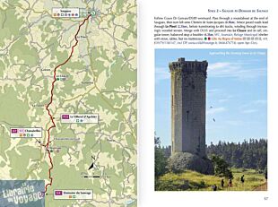 Cicerone - Guide de randonnées (en anglais) - Camino de Santiago - Via Podiensis (Le Puy to the Pyrenees on the GR65)