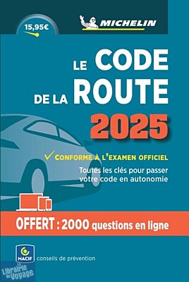 Editions Michelin - Guide - Code de la route 2025