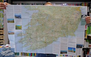 Collins map publishing - Carte (en anglais) - Ireland, Film and TV Location Map
