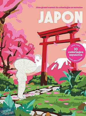 Editions Solar - Cahier de coloriages au numéro - Japon