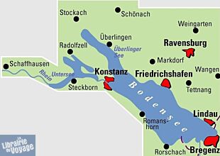 ADFC & BVA Verlag - Carte de randonnées - Bodensee (lac de Constance)