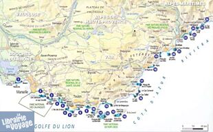 Editions Ouest-France - Guide de randonnées - 26 balades - De la côte bleue à Menton (à la découverte du littoral)