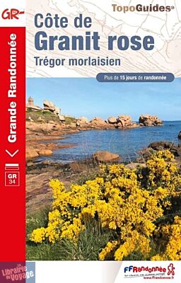 Topo-guide FFRandonnée - Réf. 346 - Côte de granit rose - Trégor Morlaisien - GR34