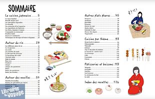 Editions Mango - Livre - La cuisine japonaise illustrée