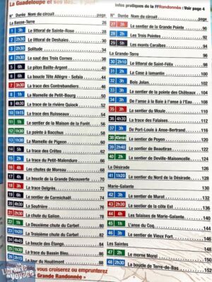Topo-guide FFRandonnée - Réf.D971 - La Guadeloupe et ses îles à pied